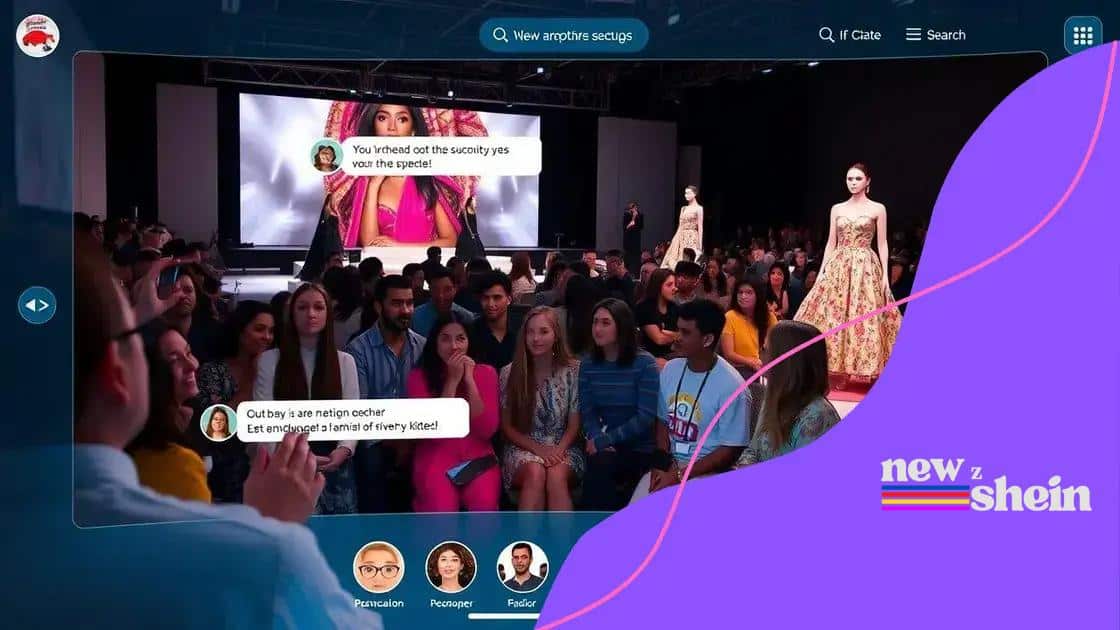 How virtual fashion shows engage audiences