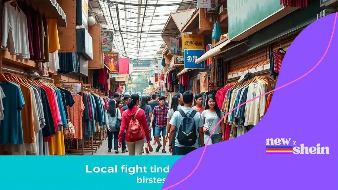The impact on local fashion markets