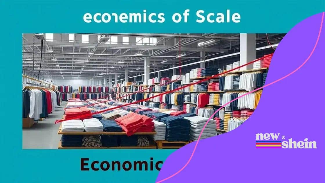 The impact of economies of scale on pricing