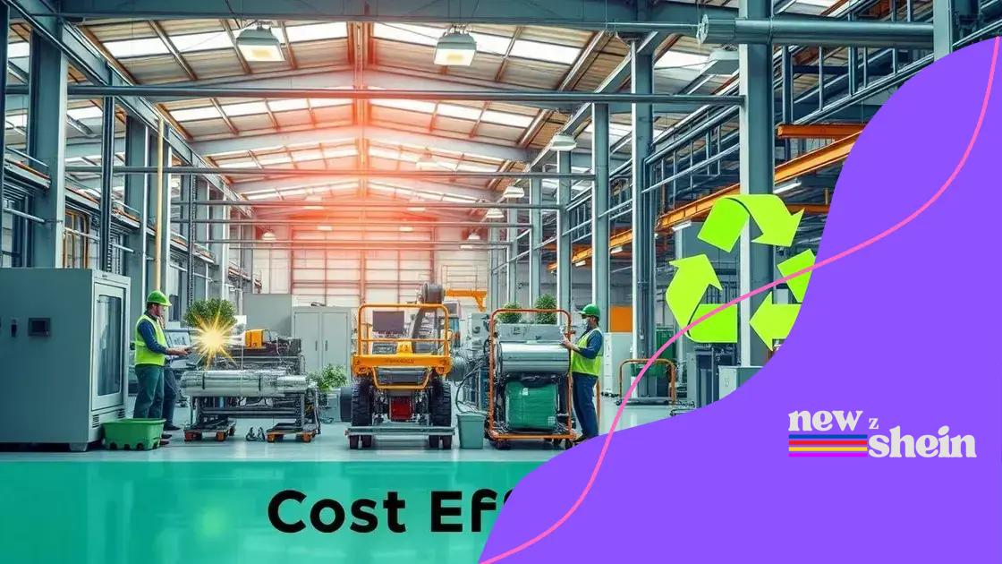 The impact of eco-friendly practices on production costs